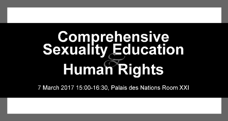 HRC33 Panel: Bodily Autonomy & Sexual Rights 